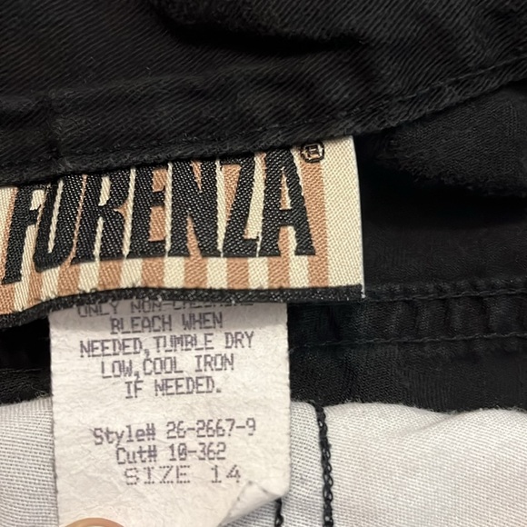 Vintage 100% Cotton Forenza Black Midi / Maxi Pencil Skirt - Picture 5 of 9